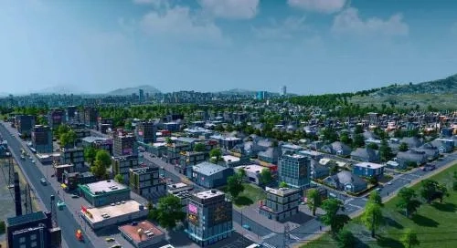 都市天际线停车场(城市建造游)  手机版截图2