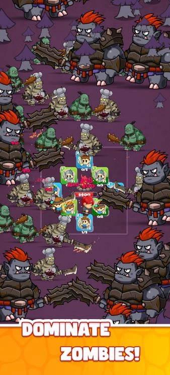 卡牌突袭跑者防御