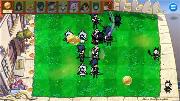 植物大战僵尸原神版图1