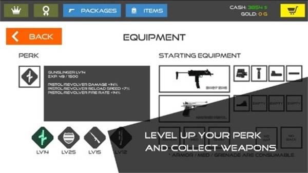 火柴人战争鲜血打击功能菜单截图0