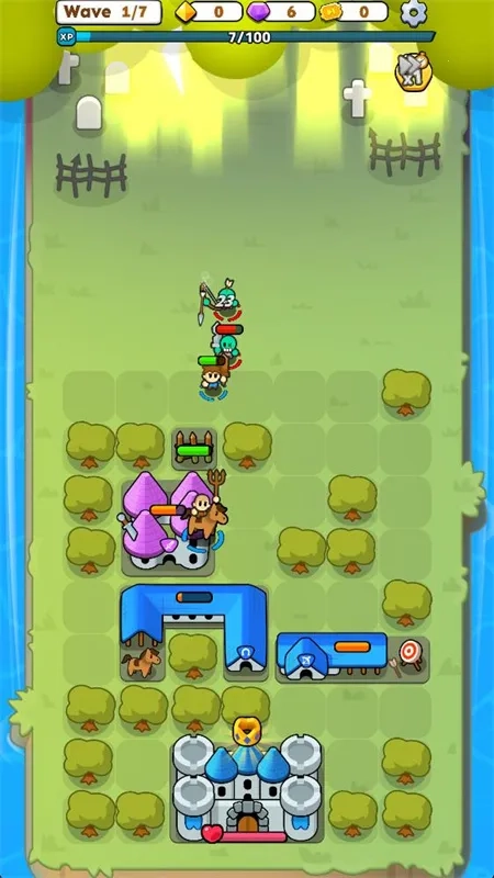 堡垒合并(终极合并防御游戏)  安卓版截图1