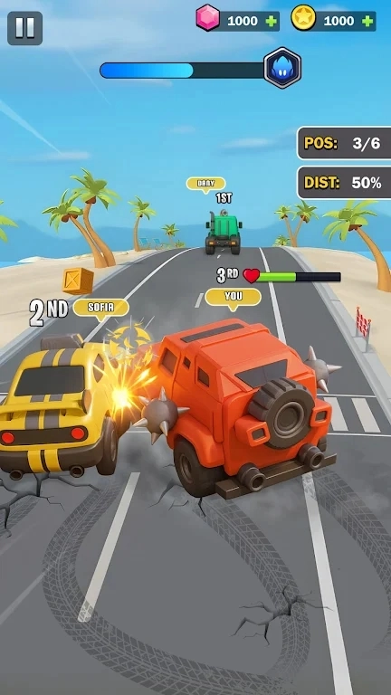 冲撞机甲赛车狂飙图1