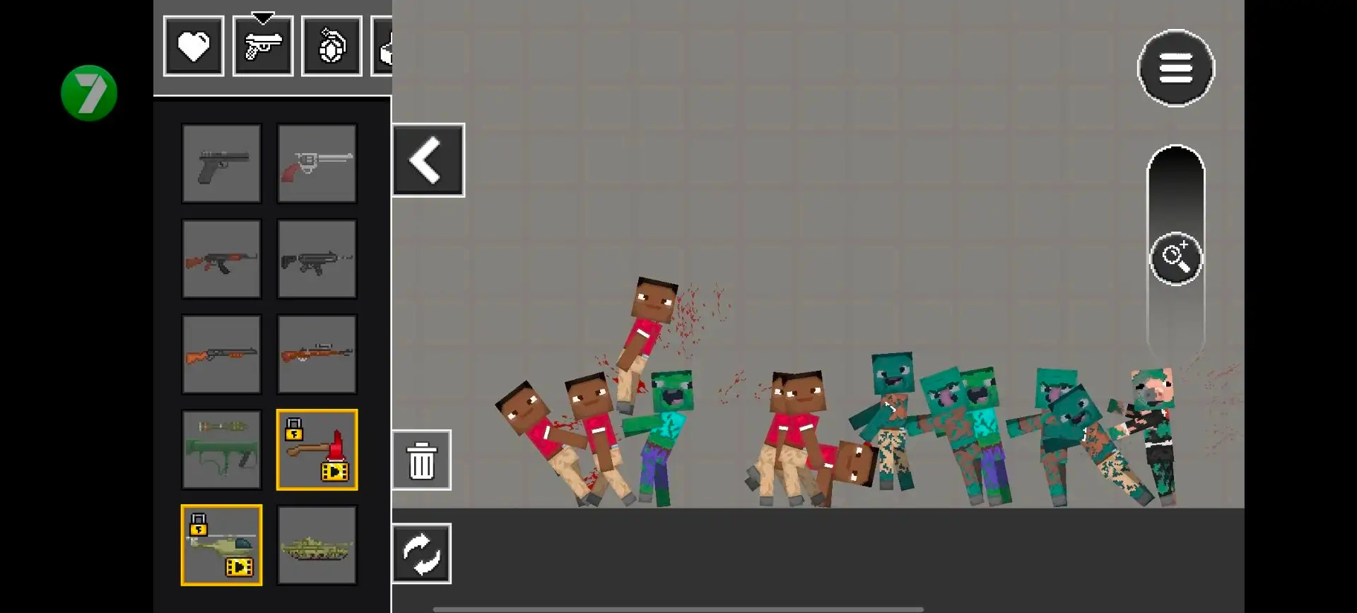 火柴人僵尸游樂場-截圖1