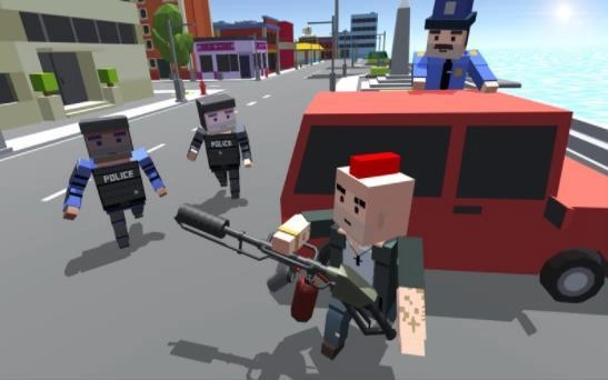 像素犯罪大佬(Cube Crime Gangster)-截圖2