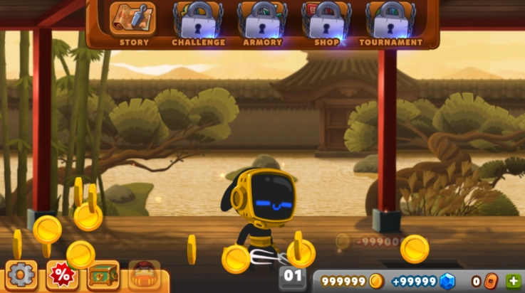 沖刺忍者游戲圖2