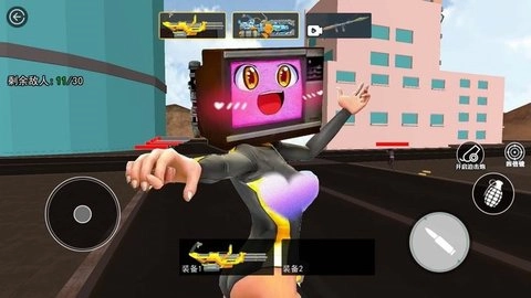 邪恶女电视人模拟图1