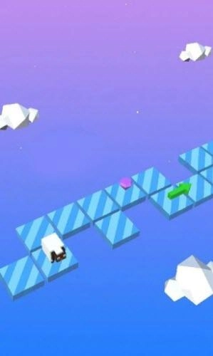 天空的移动方块图1