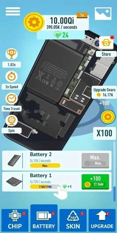 手机组装模拟器Idle Gadgets
