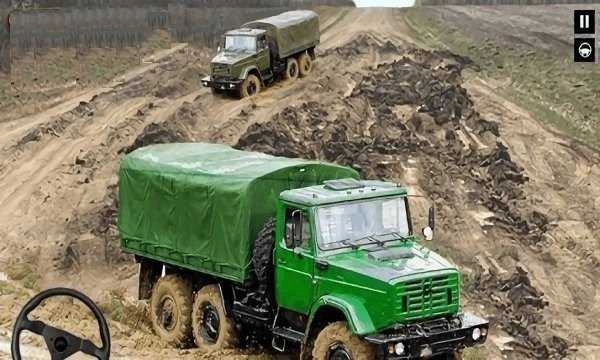 军队货运卡车司机图2