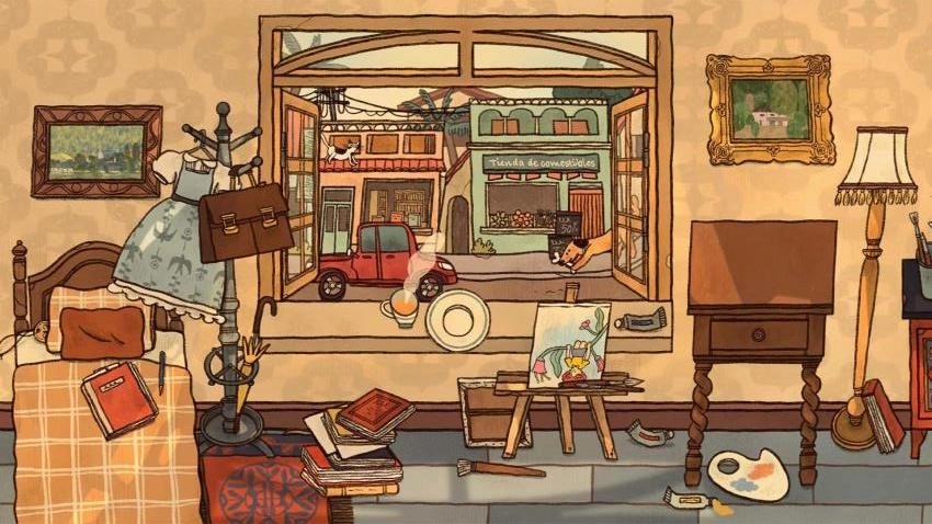 窗台上的蝴蝶游戏1