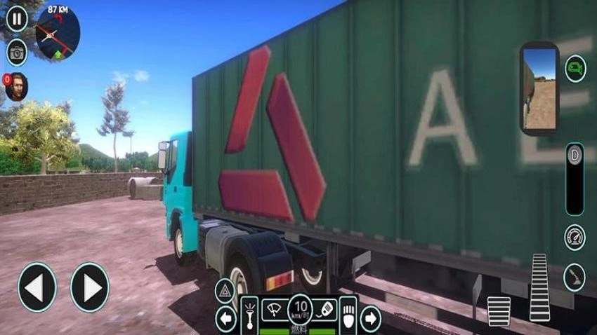 真实卡车驾驶模拟器游戏