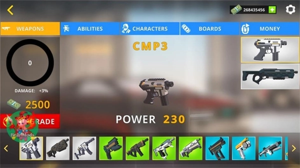 皇家火力战斗菜单(3)