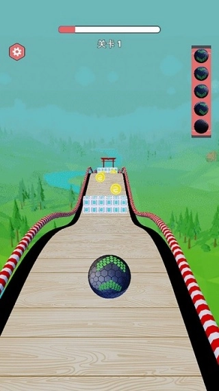 球球滚动赛道(2)
