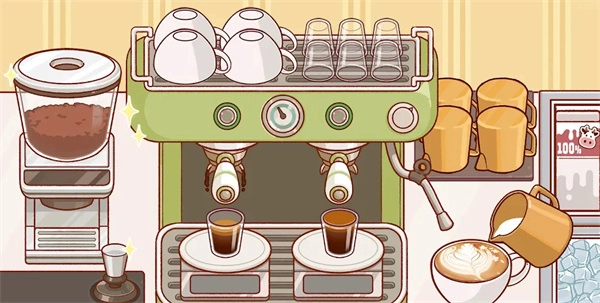 可口的咖啡美味的咖啡钻石版