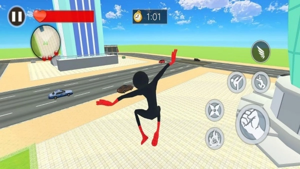 火柴人绳索英雄冒险