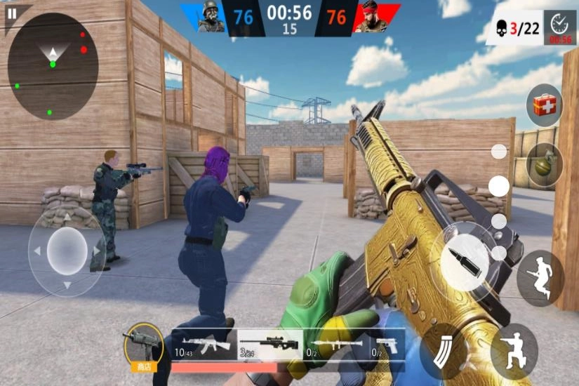 突击队枪战模拟器
