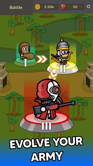 战斗进化战术战争无敌版4