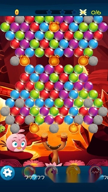 愤怒的小鸟泡泡大战解锁版图4