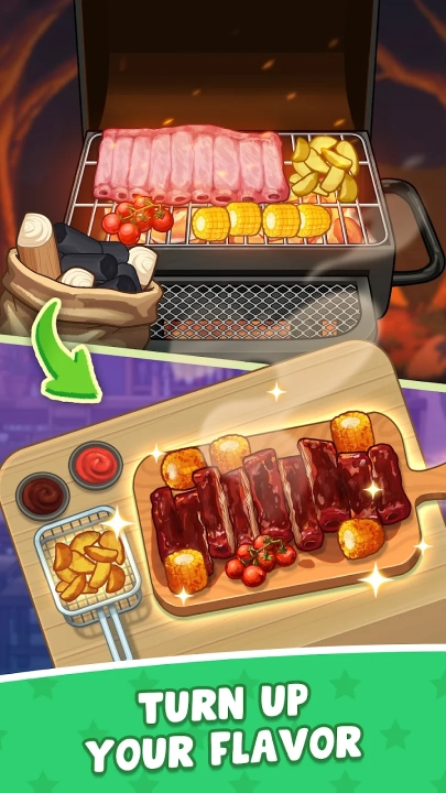 開(kāi)始烹飪完美大餐游戲截圖2