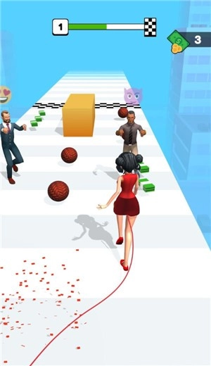 小姐姐衣服开线了3