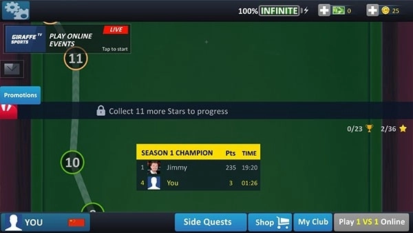 斯诺克全明星最新版图1