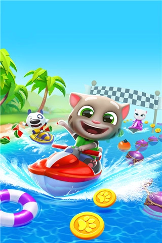 汤姆猫的摩托艇安卓版图2