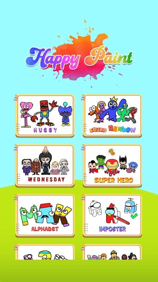 奇贝宝宝着色拼图乐园