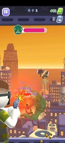 巨兽抵抗军游戏(直升机怪兽)(5)