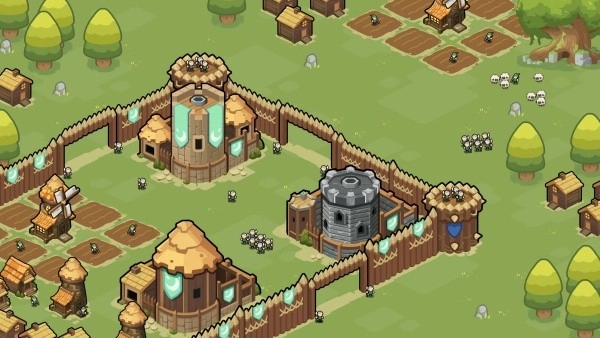 夜幕王国边境塔防安卓版图1