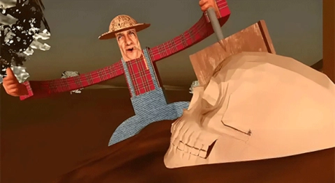 挖掘机里腌萝卜(1)