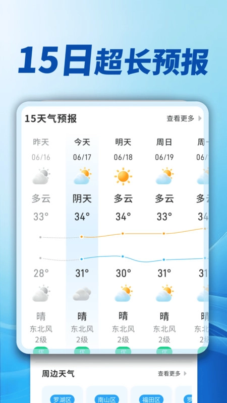 天气预报极速报(1)