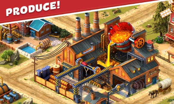 狂野西部城市建造模拟截图2