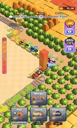 火车矿工菜单版图1