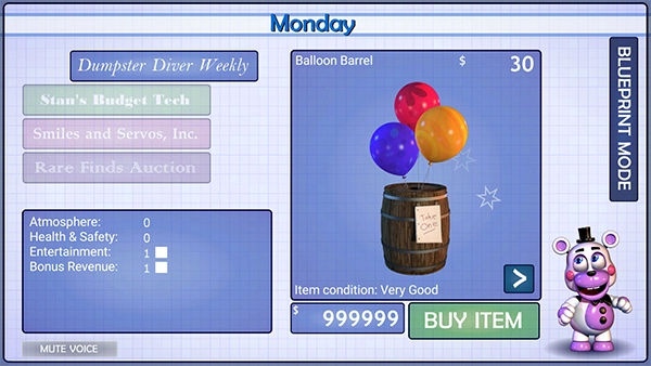 玩具熊的午夜后宫6移动版图1