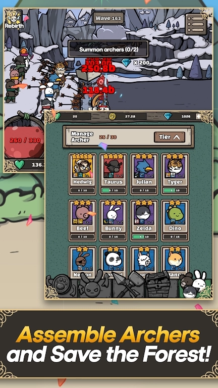 弓箭手养成游戏图4