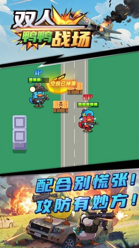 双人鸭鸭战场游戏