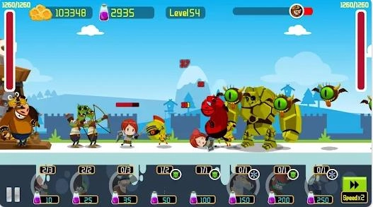 超级英雄城堡勇士争霸图1