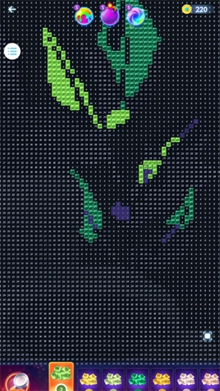 繽紛寶石消除游戲截圖1