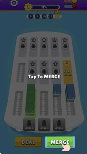 钱币分类堆叠与合并截图2