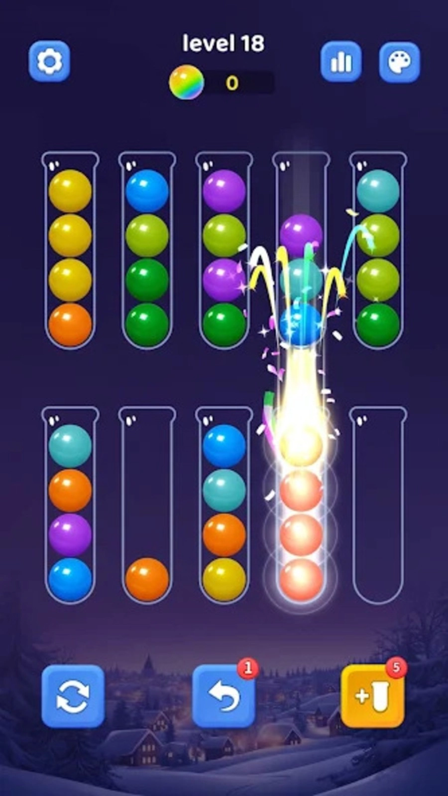 彩球排序排序作战图1