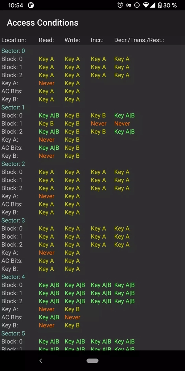 mct软件(MIFARE Classic Tool)  安卓版