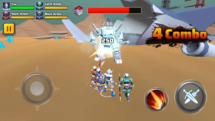 奥特机甲战争游戏免广告版图1