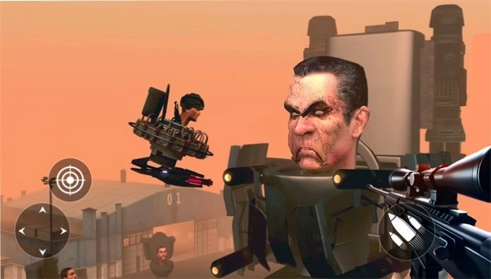 马桶人怪物射击图1