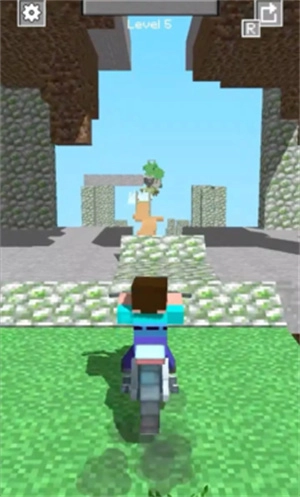 疯狂摩托方块竞速(3)