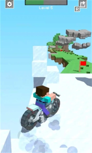 疯狂摩托方块竞速(1)