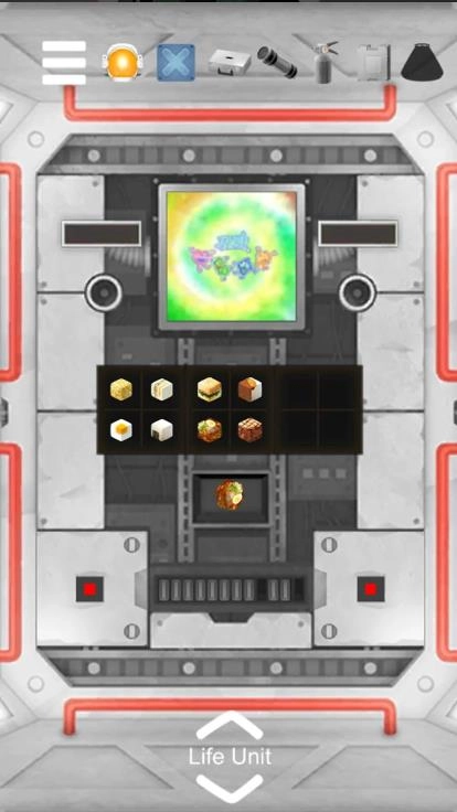 逃脱游戏ALONE漂浮在太空垃圾中的房间