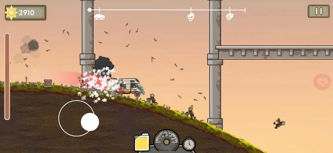 植物战车火山哥哥自制游戏(4)