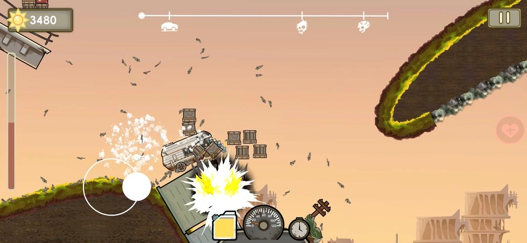 植物战车火山哥哥自制游戏(2)