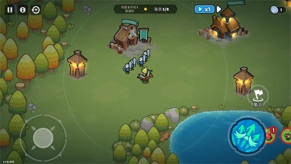 夜幕王国边境塔防中文版图3