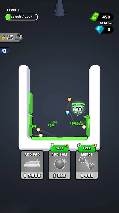 合并与弹跳游戏免广告版截图3